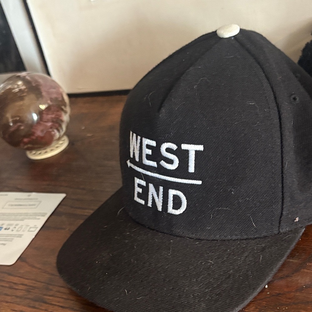 OVO unworn baseball hat says “WEst End” cool oversized designer hat - Picture 4 of 4